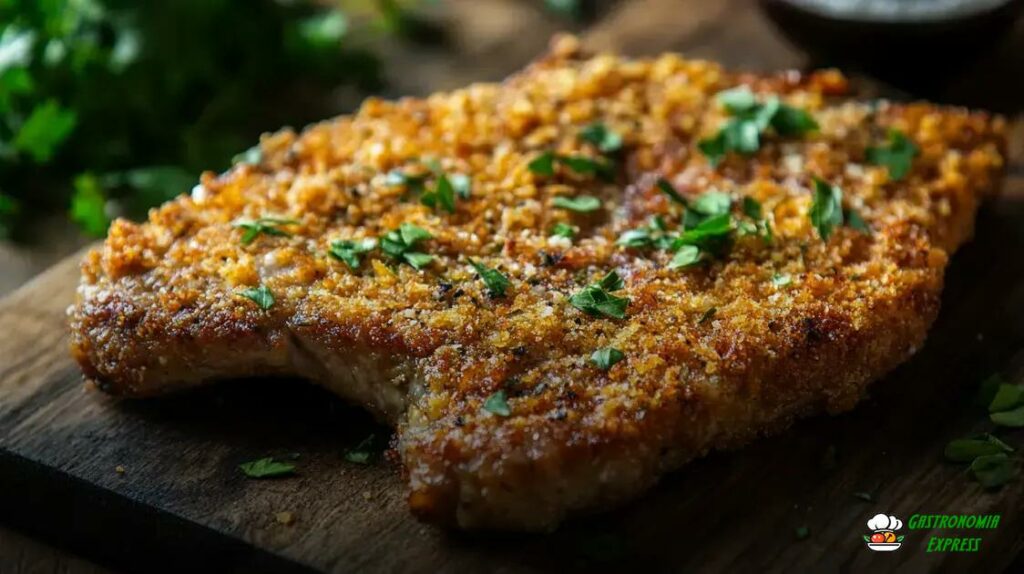 Bife à Milanesa Crocante e Suculento