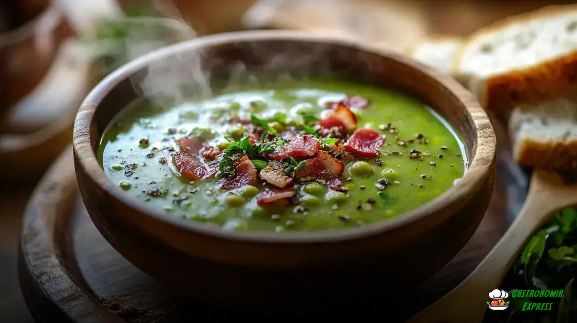 Como Preparar Sopa de Ervilha Perfeita